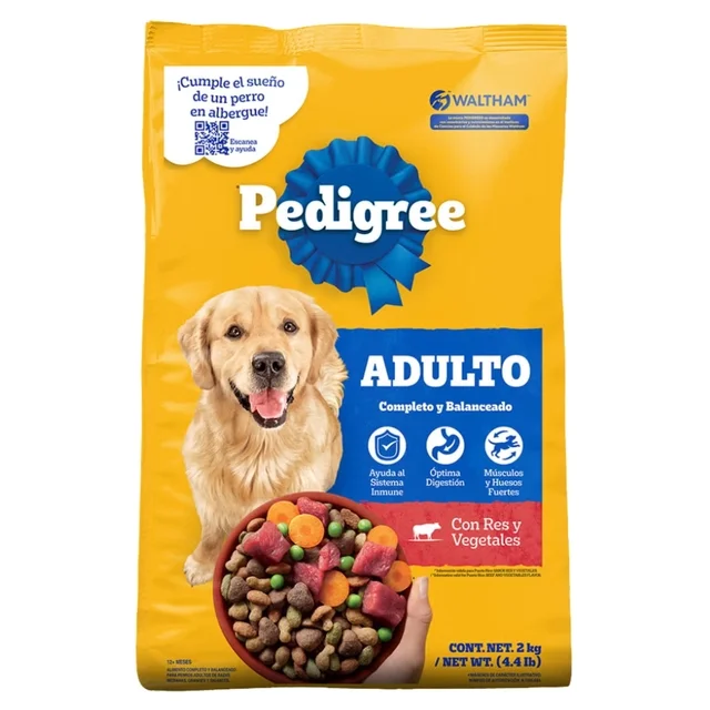 PEDIGREE-Adulto Res y Veg. (20Kgs)