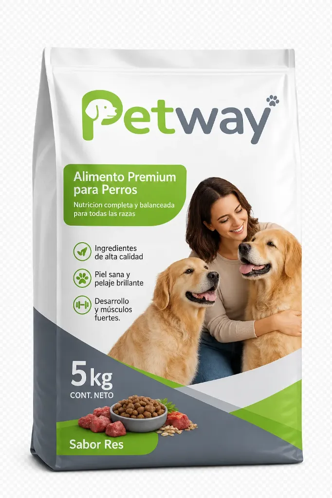 PETWAY-Adulto Raza Pequeña y Grande (5Kgs)
