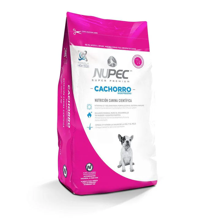 NUPEC - Alimento Seco Para Cachorro Razas Pequeñas (2Kgs)